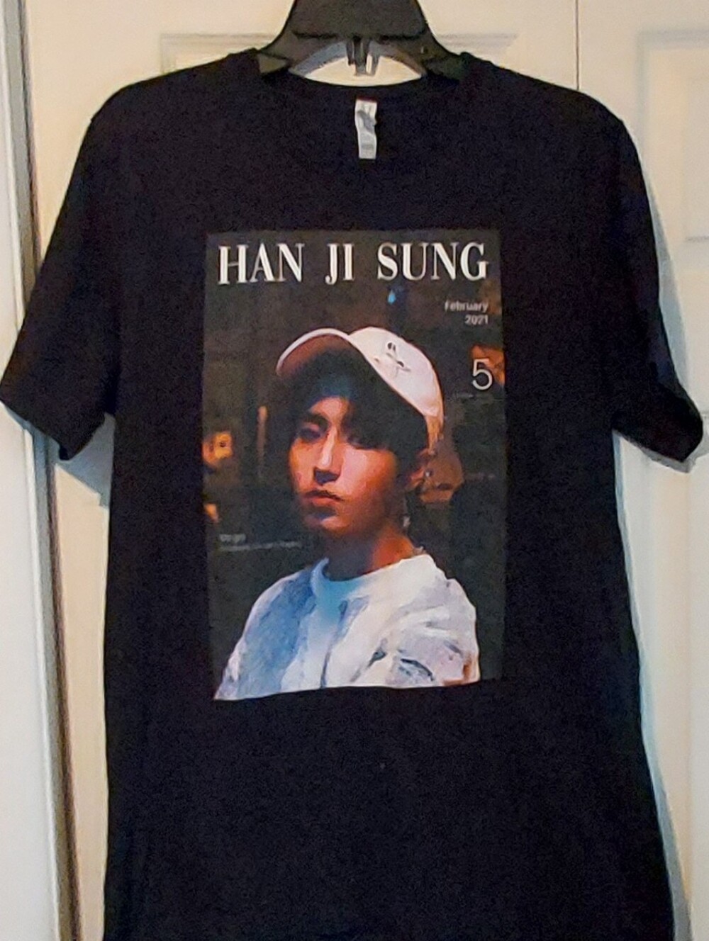 Stray Kids Han Ji Sung Graphic Tee K Pop Rap Music Band February 2021 Virgo Lg